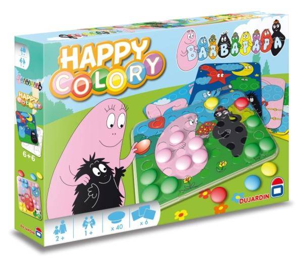 Dujardin Jeu Happy Colory Barbapapa